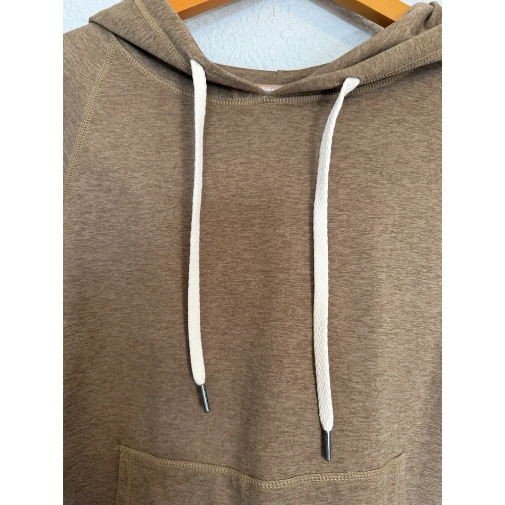 Light Weight Hoodie Jogger Set Chocolate Brown Medium Lounge Athleisure Matching